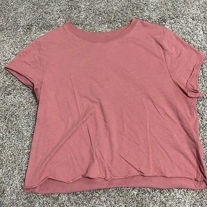 Divided crop top